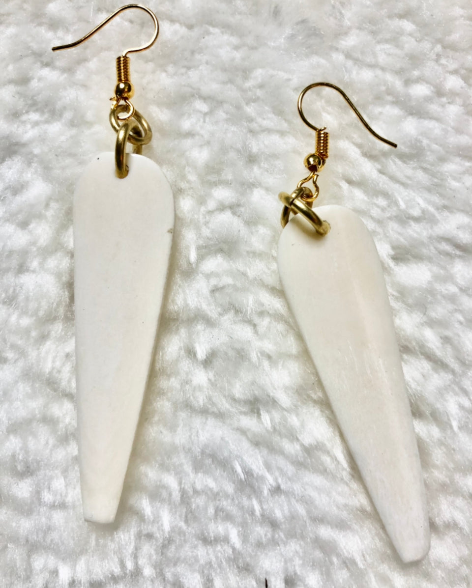 "Milky Multimedia" Earrings