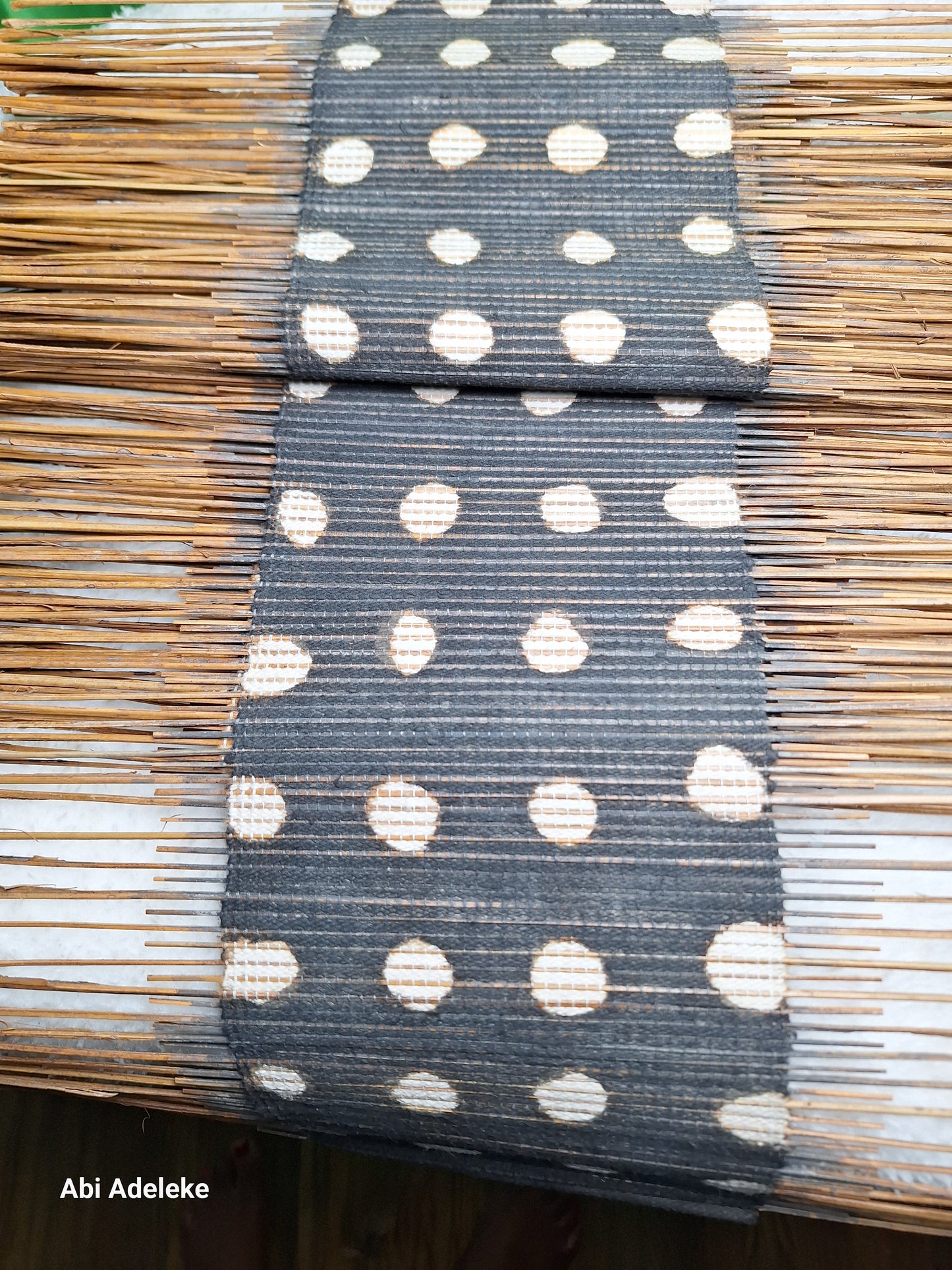 Polka Dot Twig Table Runner