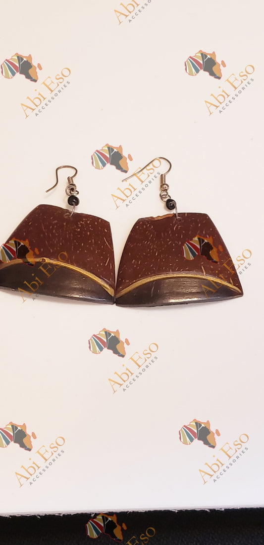 African-inspired Multi-media earrings
