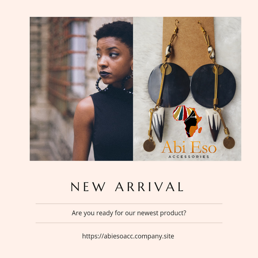 Kenyan Bone and Horn  Earrings 🇰🇪