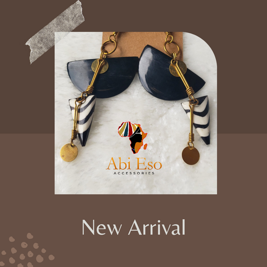 Kenyan Bone and Horn  Earrings 🇰🇪