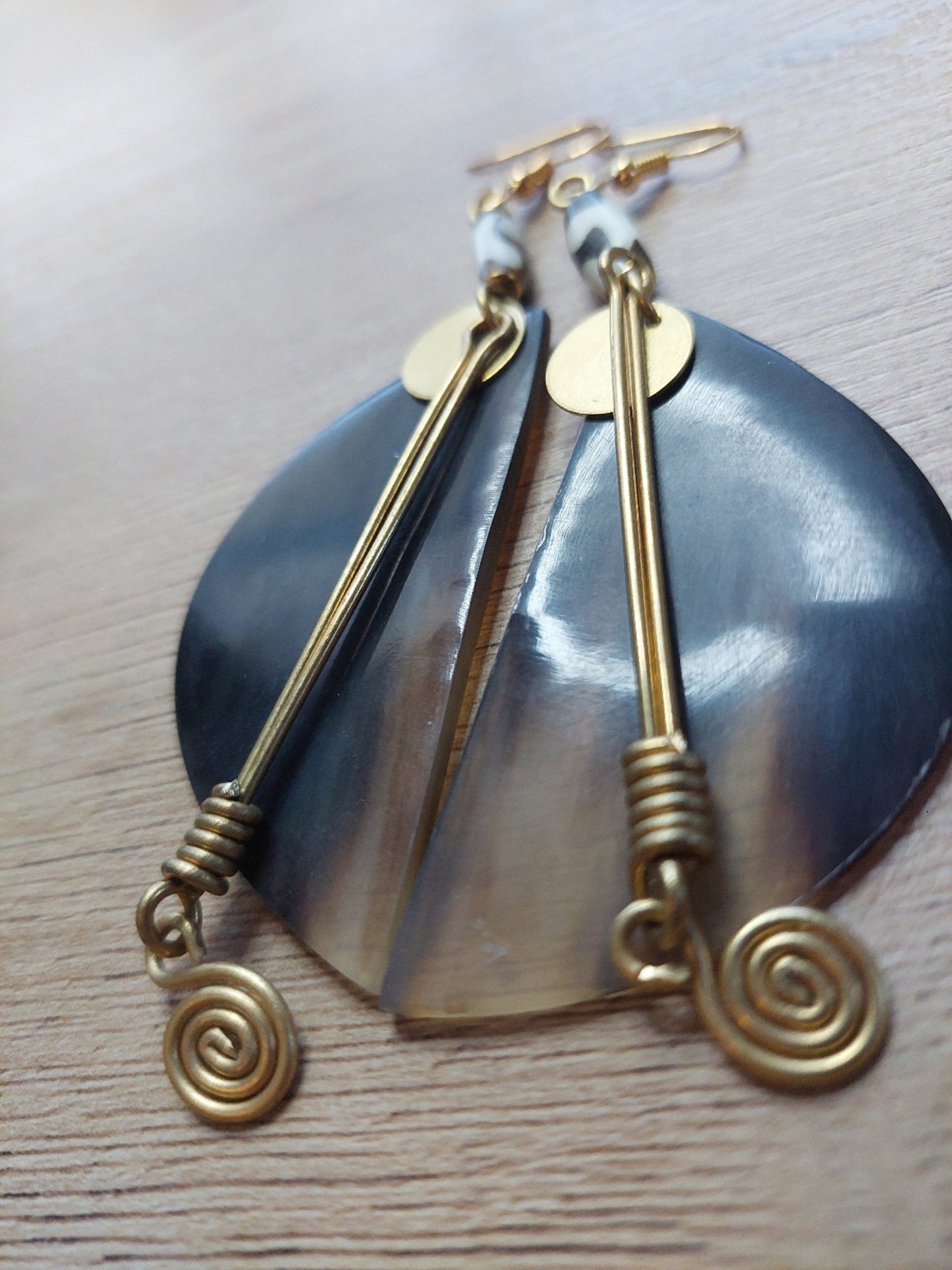 African Multimedia Earrings from Kenya 🇰🇪