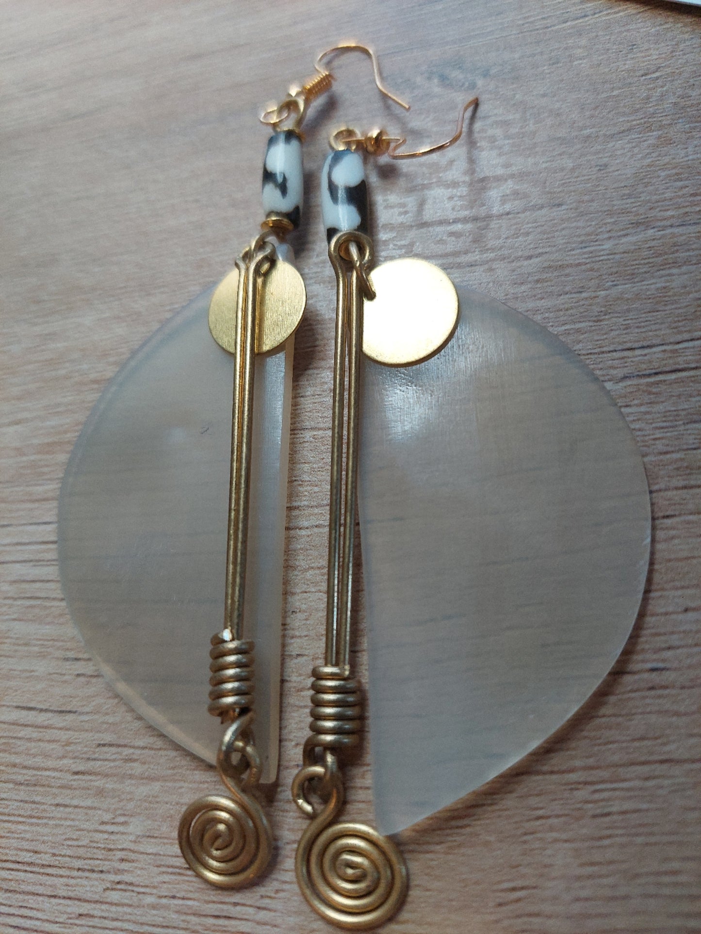African Multimedia Earrings from Kenya 🇰🇪