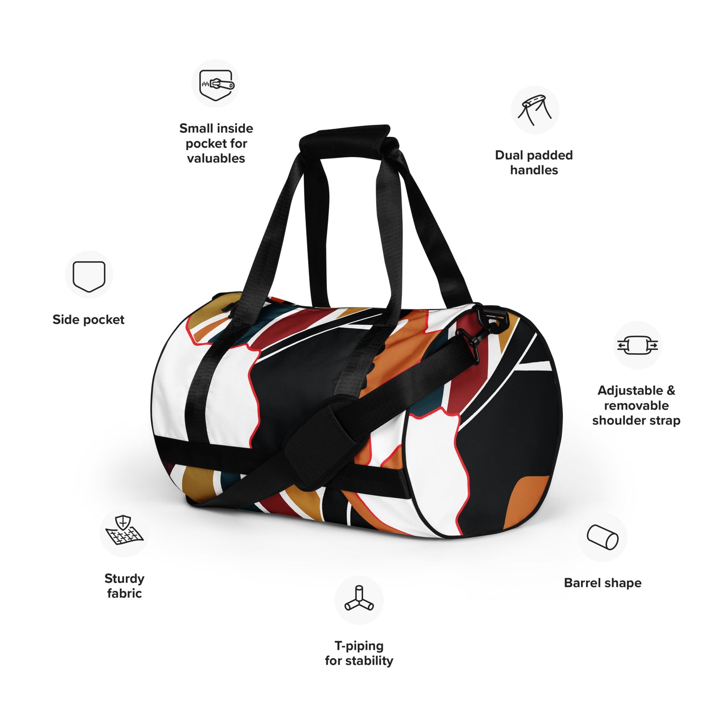 Abi Eso ccessories All-over print gym bag