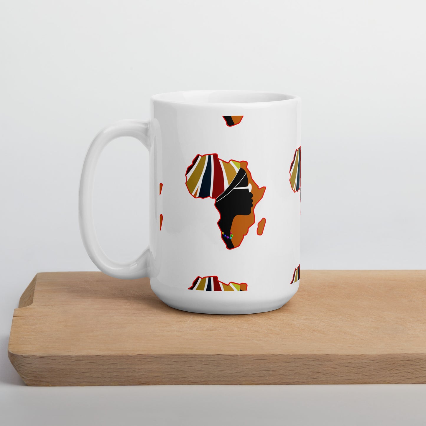 Abi Eso Accessories White glossy mug